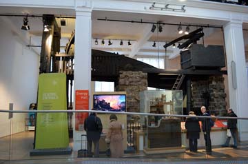 ロンドン科学博物館蒸気機関コーナー