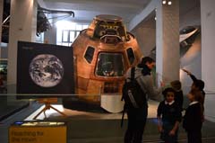 ロンドン科学博物館現代生活・アポロ10号司令船