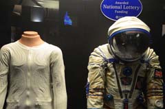 ロンドン科学博物館宇宙展示宇宙服