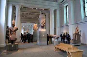 大英博物館エジプト展示室